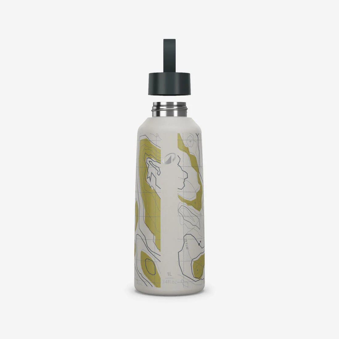Cantimplora de montaña y trekking acero inoxidable 1L tapon rosca Quechua MH100 - Image 11