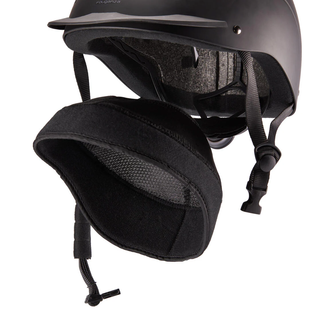 Casco equitación 500 Fouganza negro - Image 5