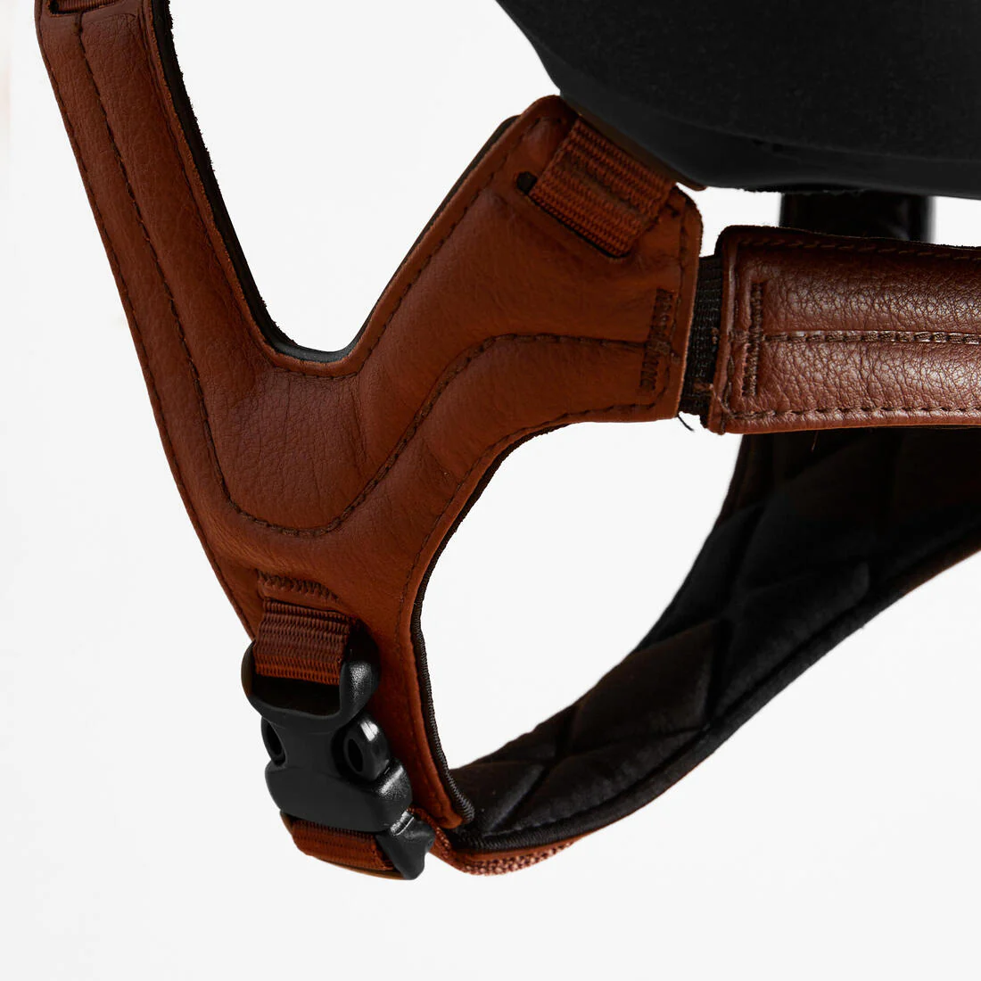 Casco Equitación Fouganza 900 Marrón/Negro + Bolsa - Image 3