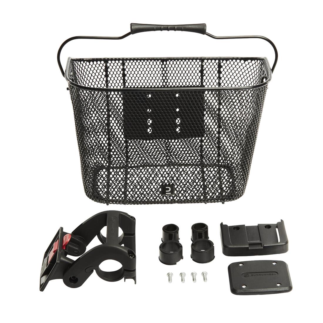 Cesta Bicicleta Niños Negro Metal 9 l - Image 2