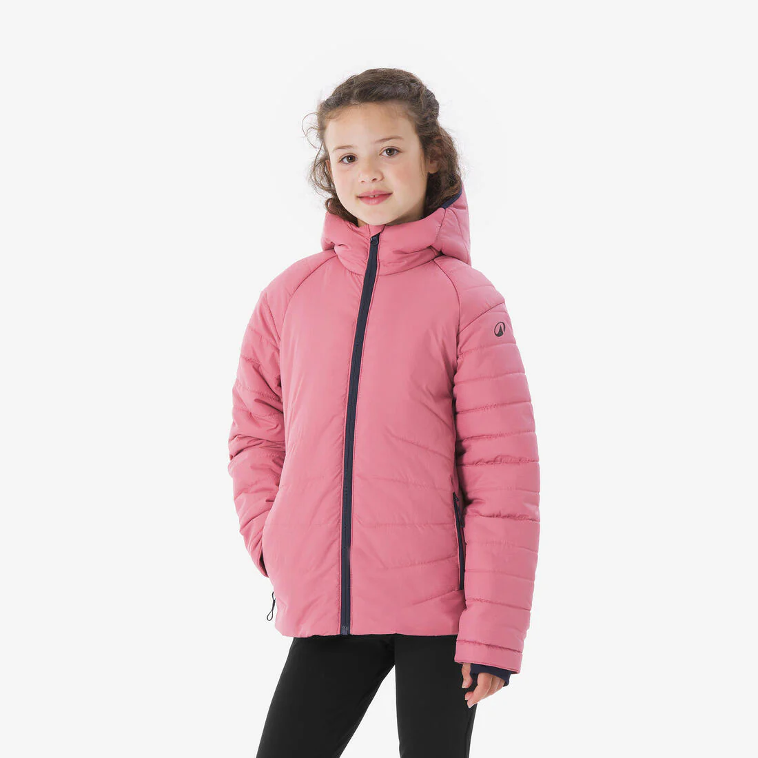 Chaqueta acolchada de montaña y trekking capucha Niños 7-15 años Quechua MH500