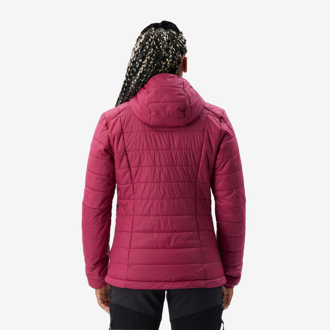 Chaqueta acolchada montaña y trekking con capucha Mujer Forclaz MT100 - Image 4
