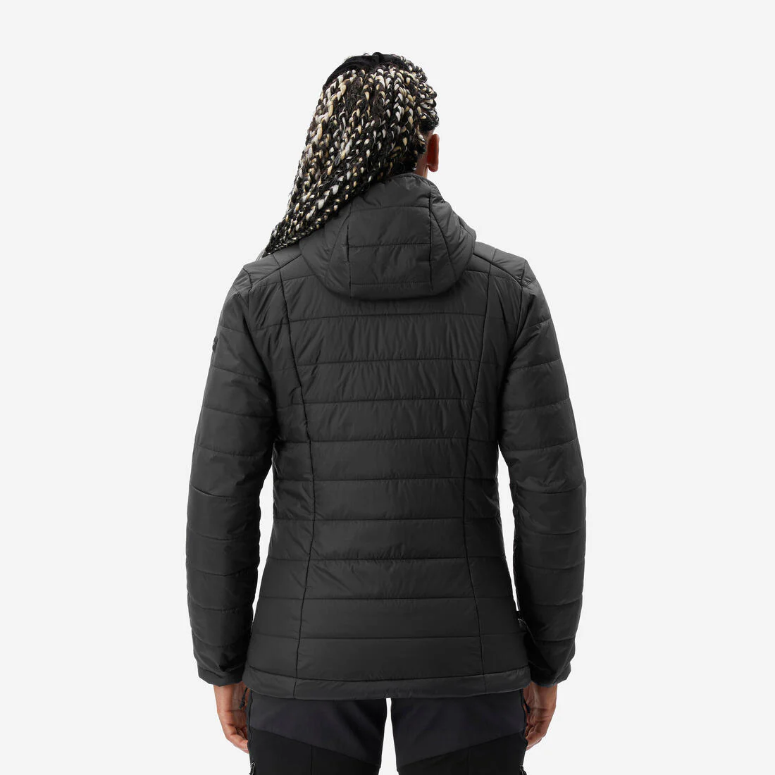 Chaqueta acolchada montaña y trekking con capucha Mujer Forclaz MT100 - Image 6
