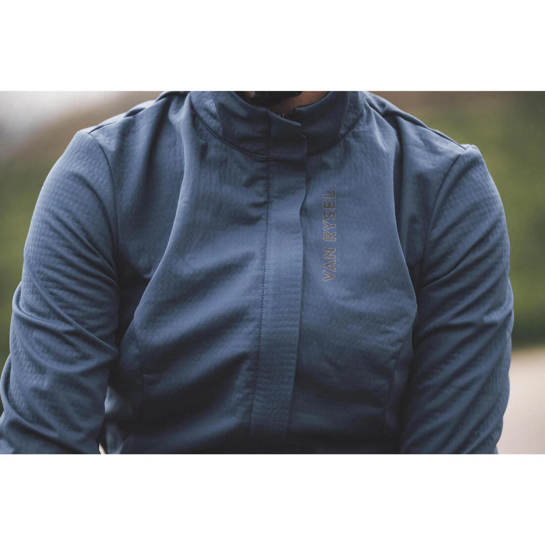 Chaqueta Ciclismo Carretera RCR Mujer Azul Invierno - Image 10