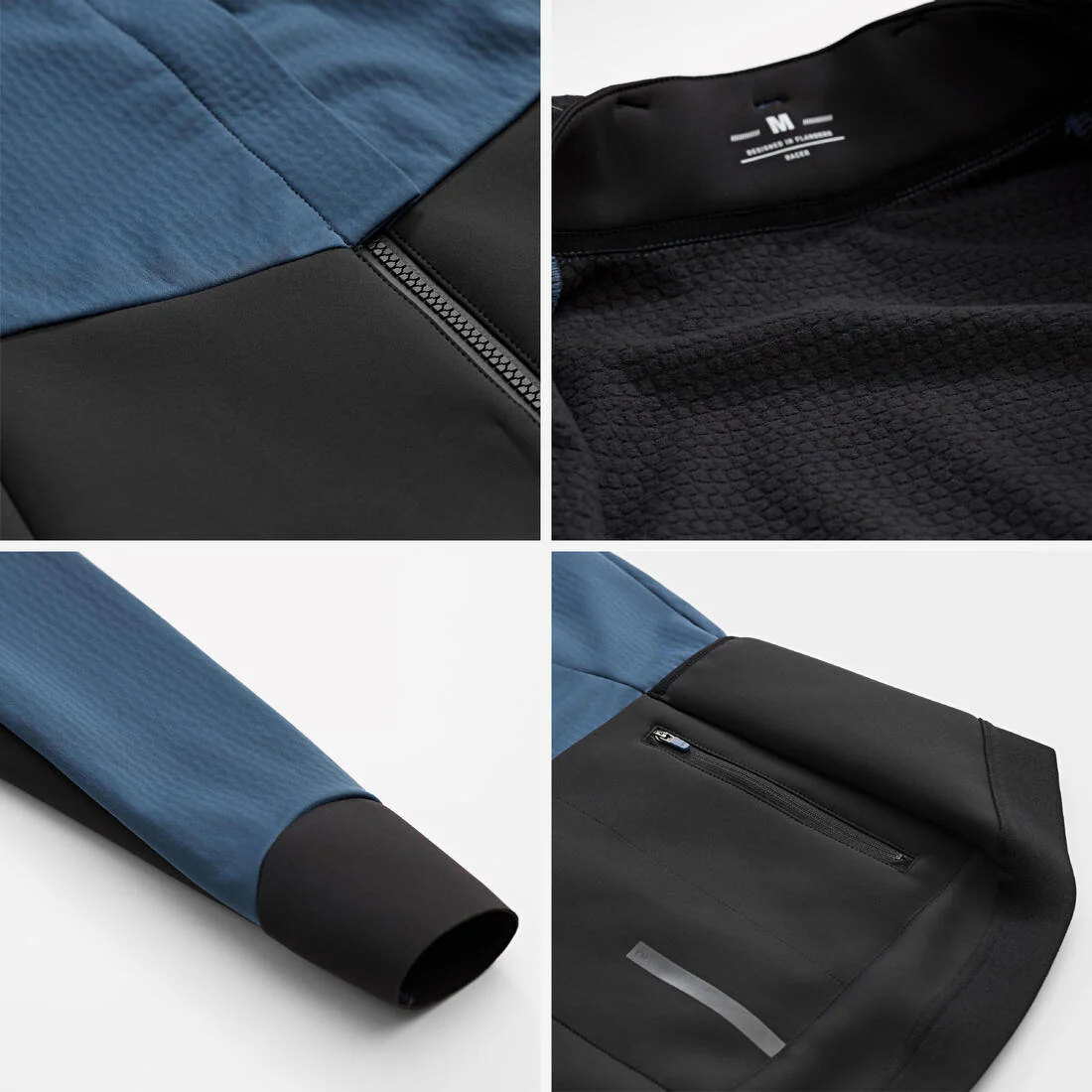 Chaqueta Ciclismo Carretera RCR Mujer Azul Invierno - Image 8