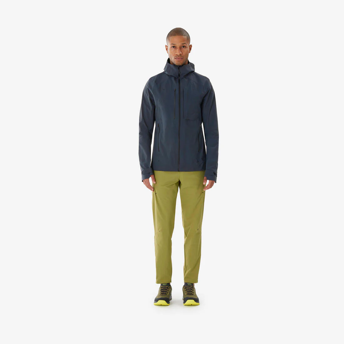 Chaqueta impermeable de montaña y trekking con capucha Hombre Quechua MH900 - Image 3