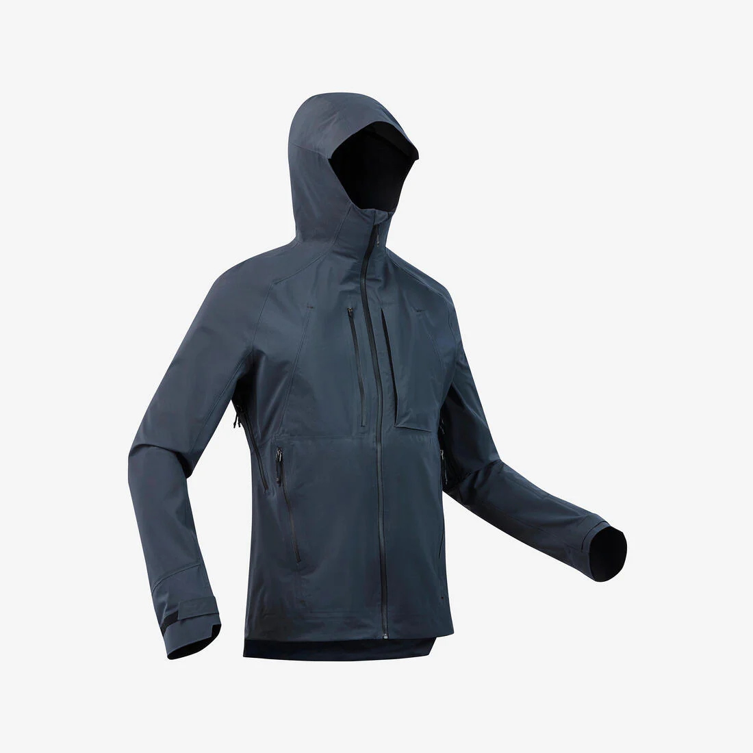 Chaqueta impermeable de montaña y trekking con capucha Hombre Quechua MH900 - Image 8