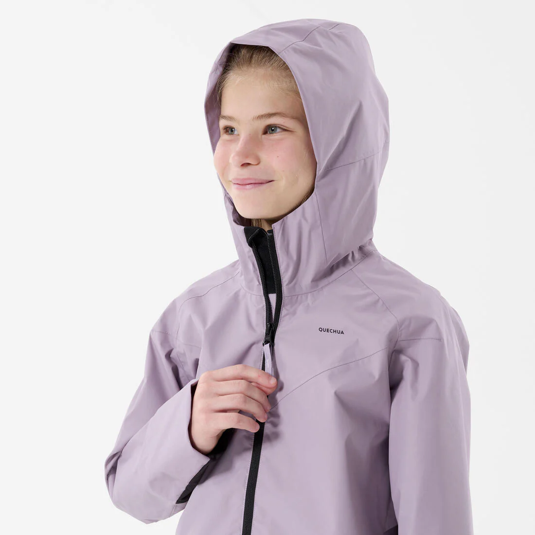 Chaqueta impermeable de montaña y trekking Niños 7-15 años Quechua MH500 - Image 4