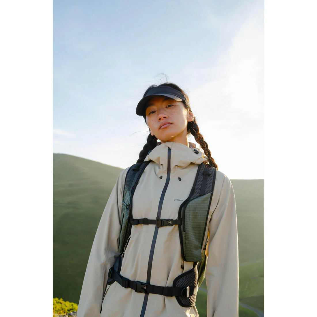 Chaqueta impermeable montaña y trekking Mujer Quechua MH500 - Image 10