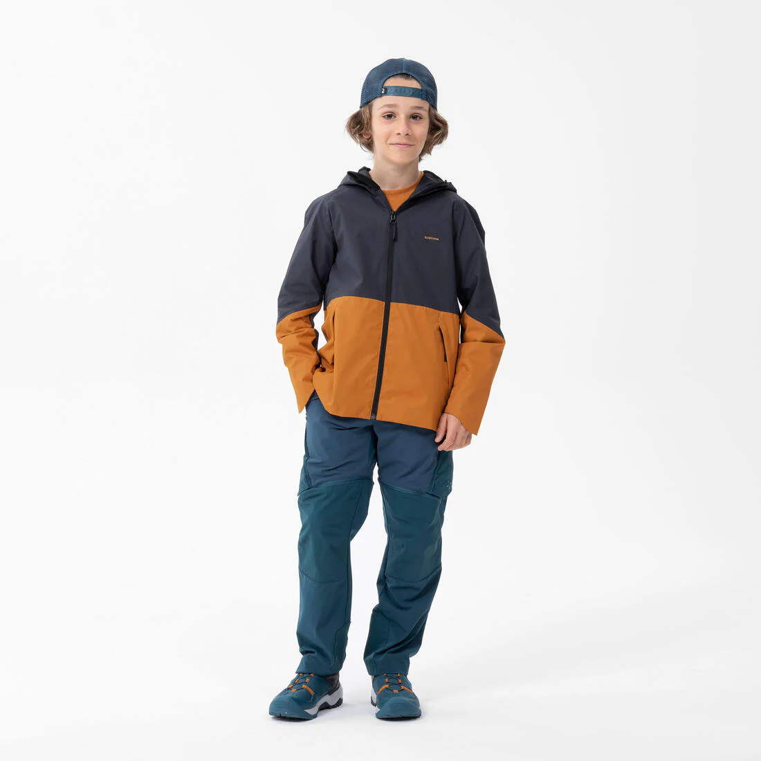 Chaqueta impermeable montaña y trekking Niños 7-15 años Quechua MH500 - Image 2