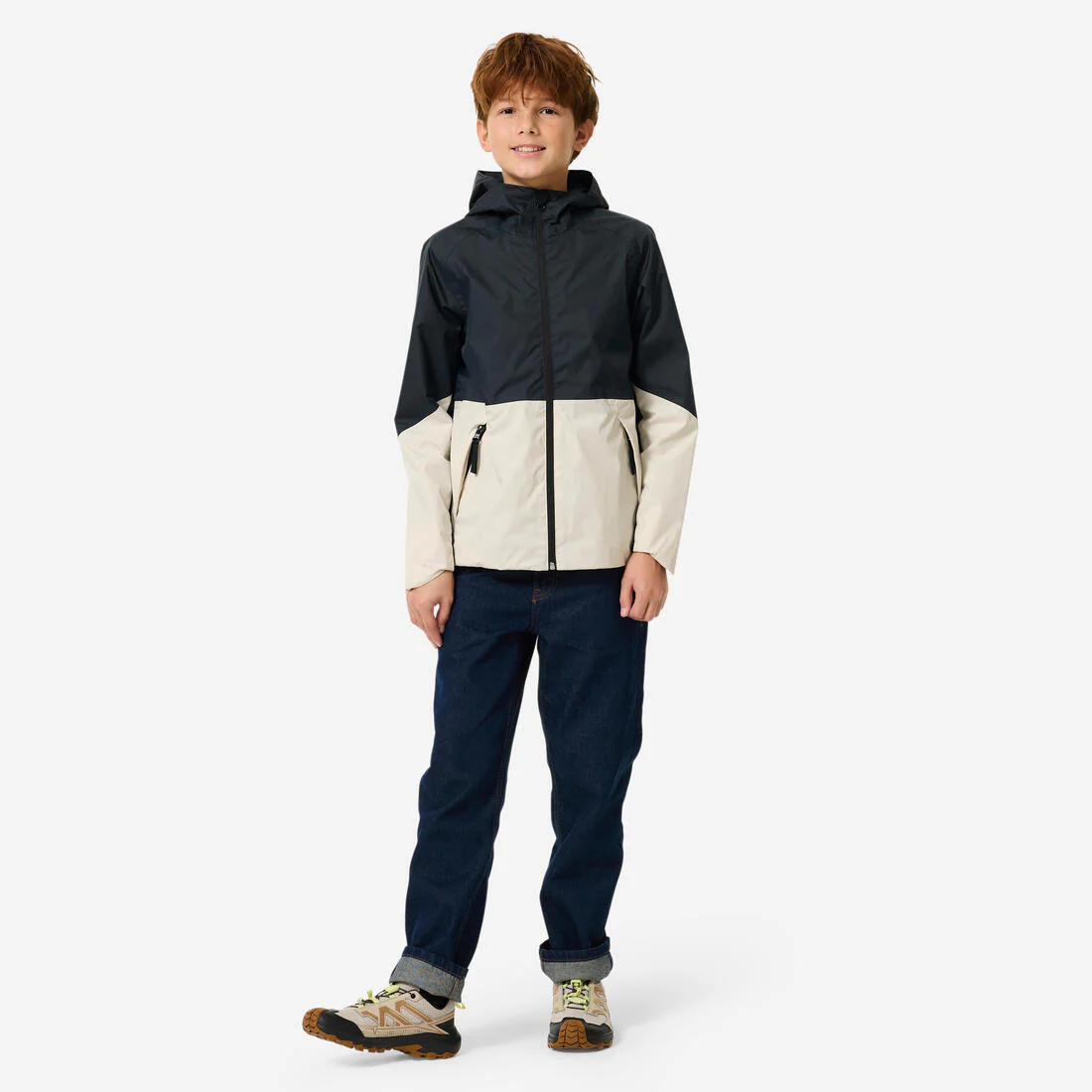 Chaqueta impermeable montaña y trekking Niños 7-15 años Quechua MH500 - Image 4