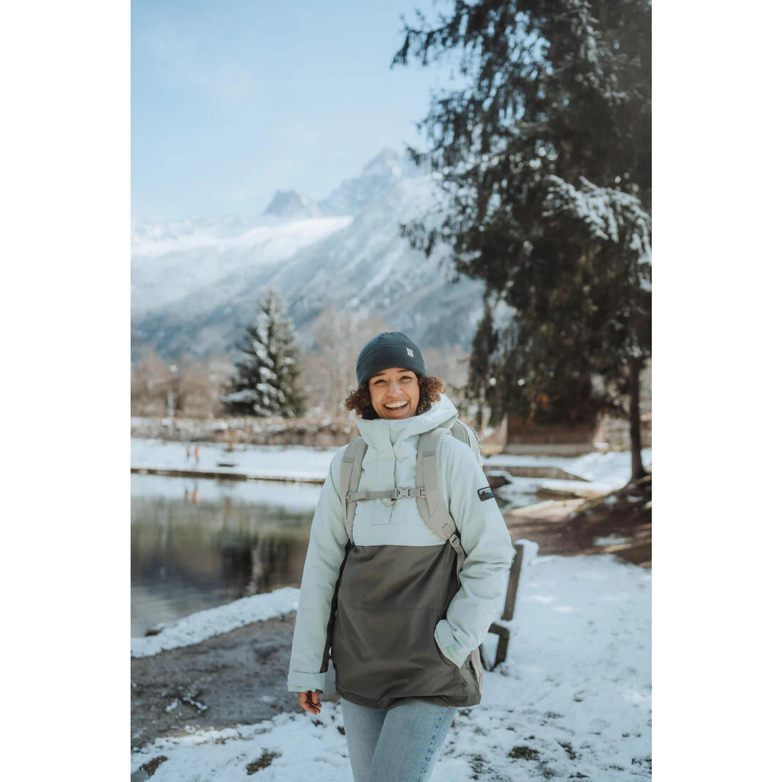 Chaqueta ligera snowboard y nieve Mujer Impermeable Dreamscape SNB 100 - Image 16