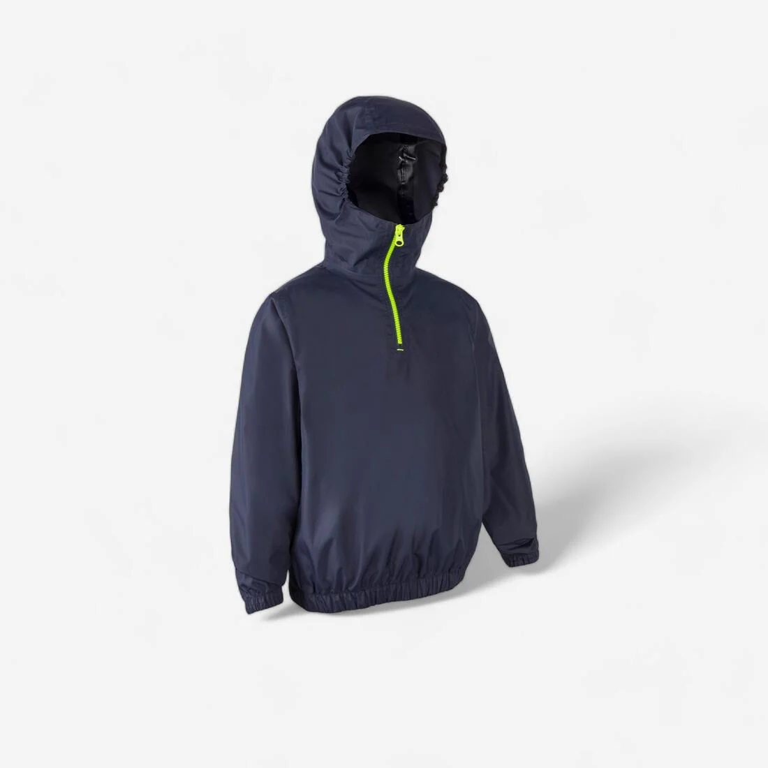 Chaqueta Náutica Vela Dinghy 100 Niños Azul Oscuro Cortavientos - Image 4