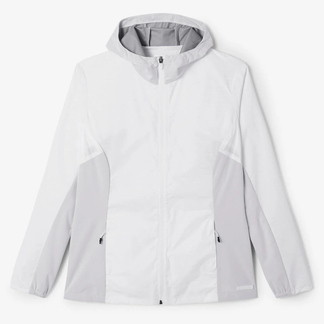 Chaqueta perlante de running Mujer - KIPRUN Run 100 Rain Blanco - Image 6