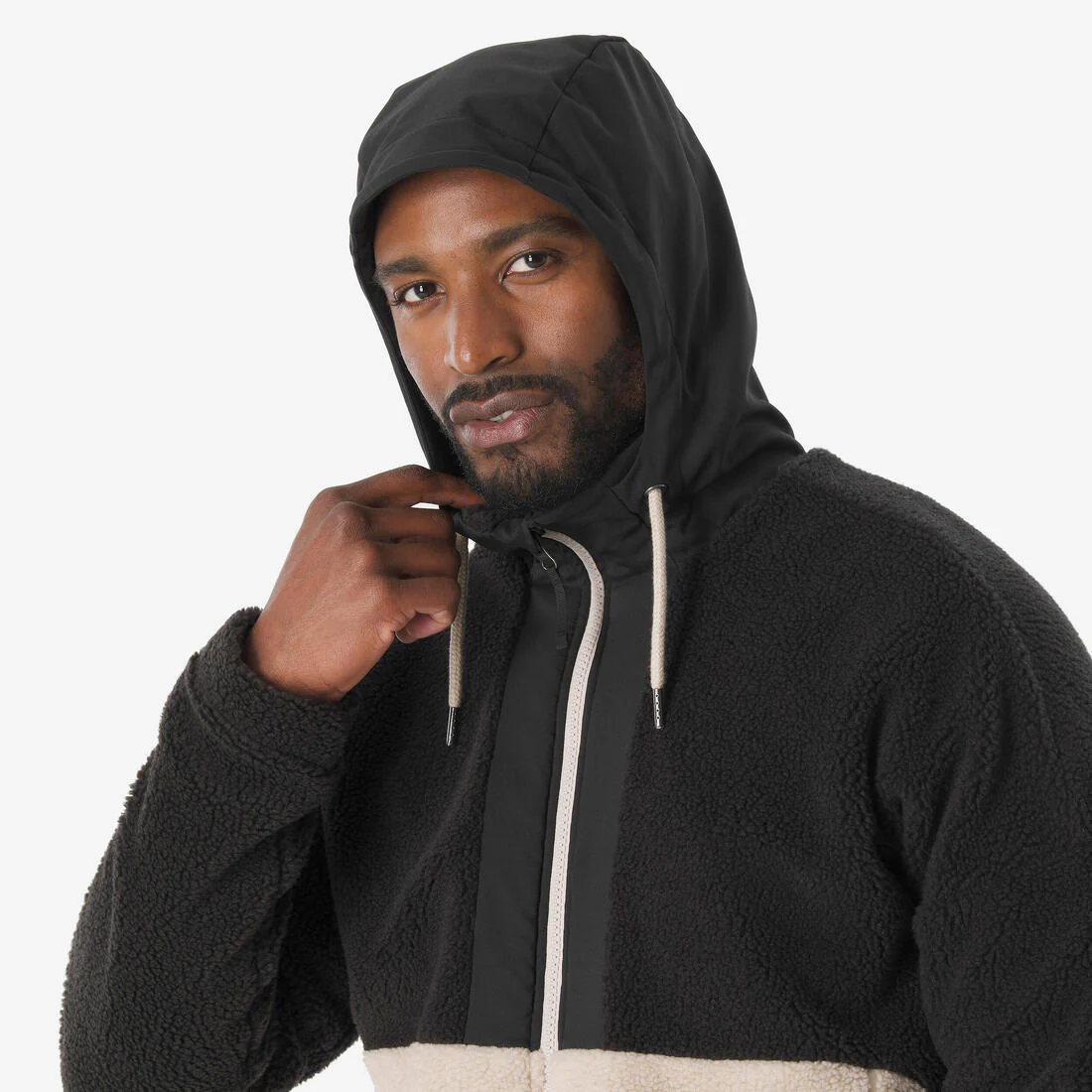 Chaqueta polar de montaña y nieve cálida sherpa Hombre Quechua SH900 - Image 4