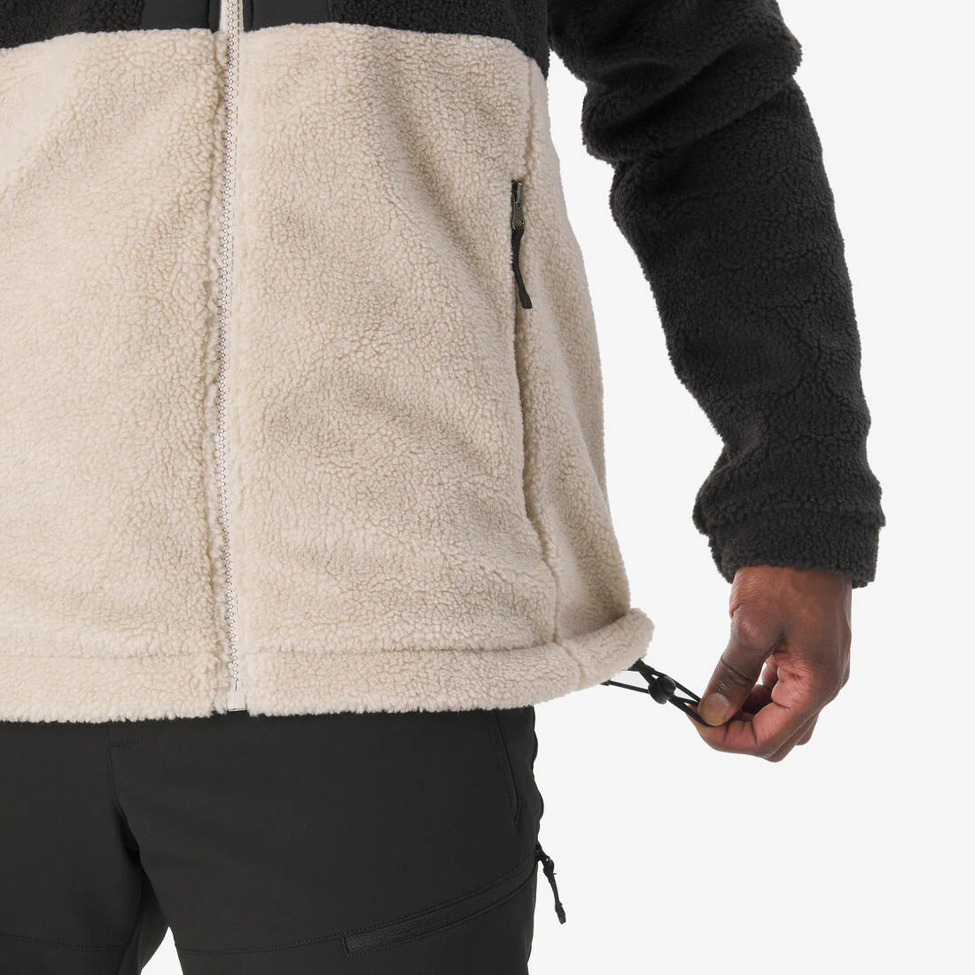 Chaqueta polar de montaña y nieve cálida sherpa Hombre Quechua SH900 - Image 7