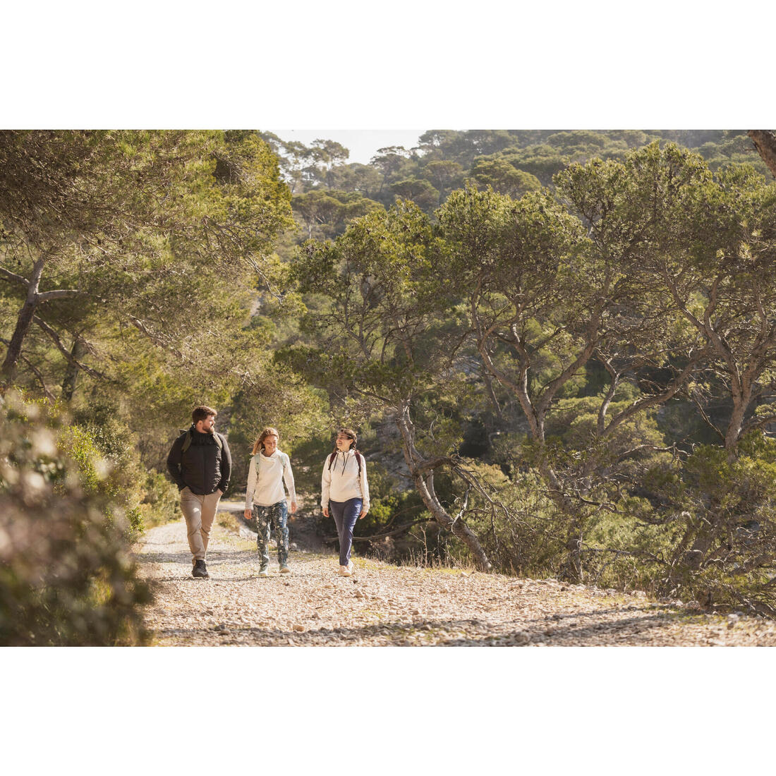 Chaqueta  polar de montaña y trekking con capucha Hombre Quechua NH100 Hybride - Image 4