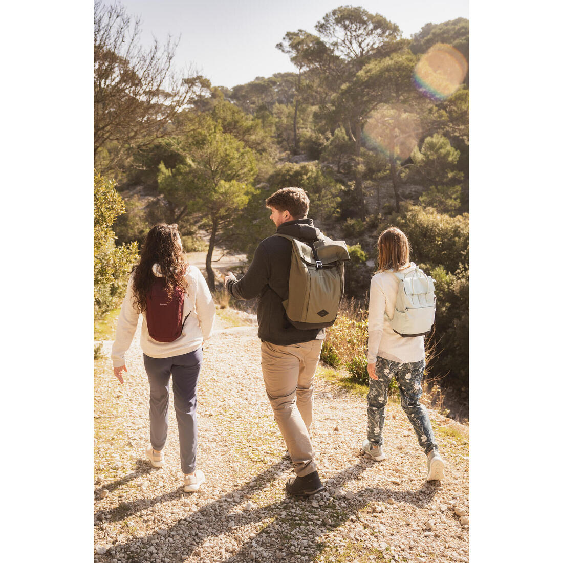 Chaqueta  polar de montaña y trekking con capucha Hombre Quechua NH100 Hybride - Image 8