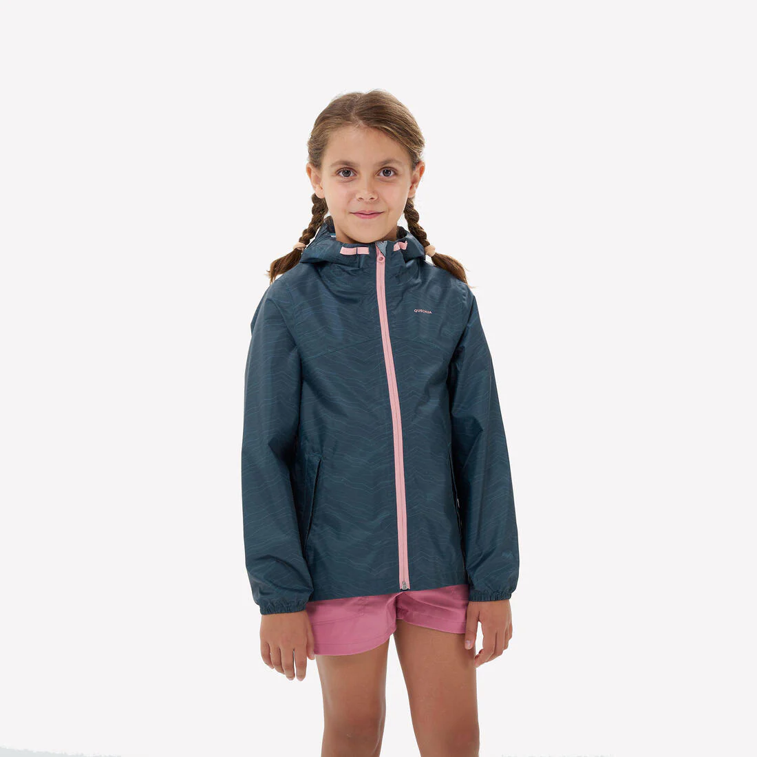Chubasquero montaña y trekking Niños 7-15 años Quechua MH150