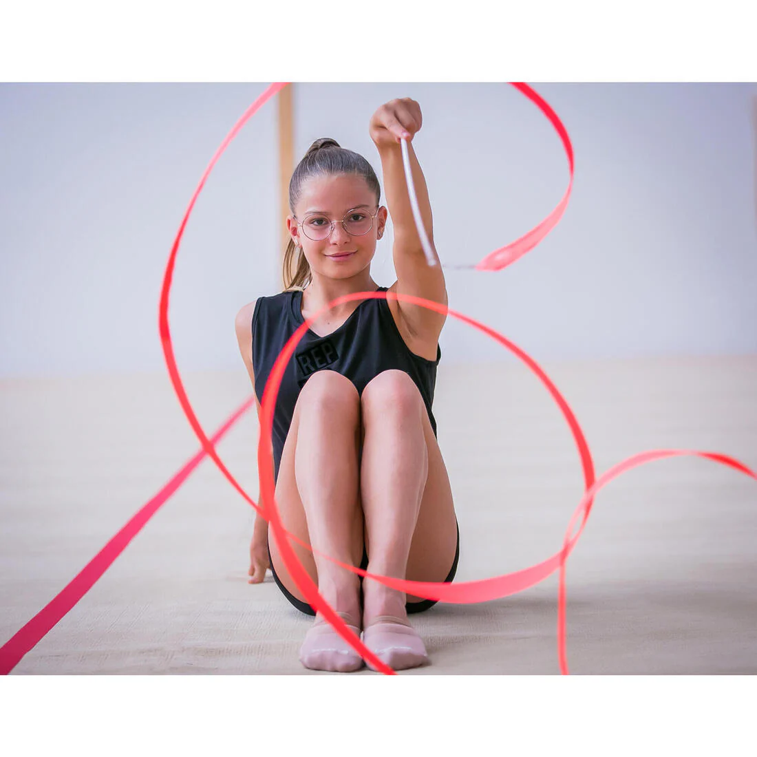 Cinta Gimnasia Rítmica Rosa 4 m - Image 6