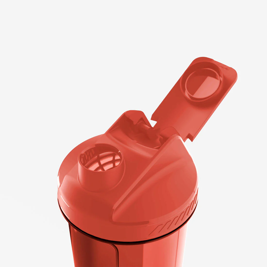 Classic Shaker rojo coral con tamiz 500 ml - Image 6