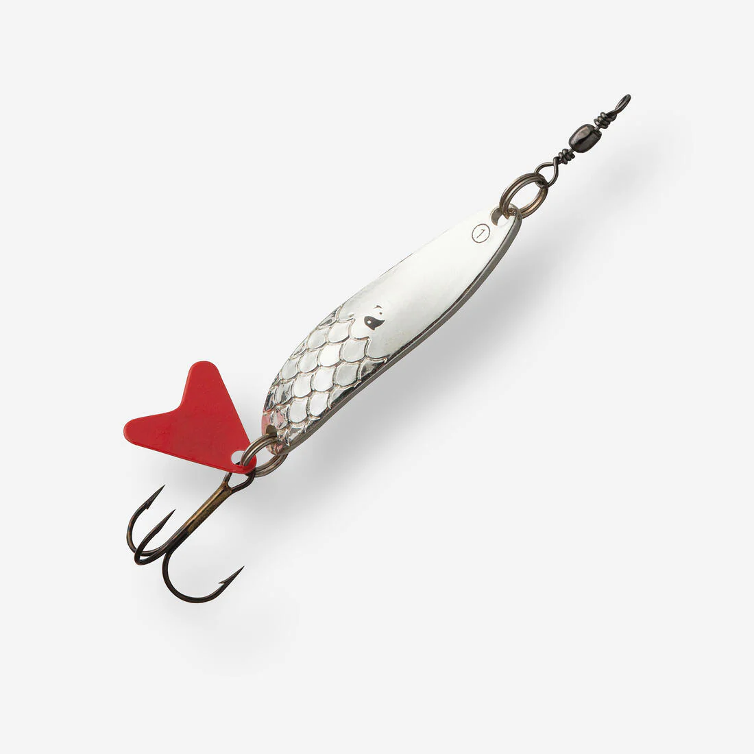 CUCHARILLA ONDULANTE PESCA DE DEPREDADORES KEA 7 g PLATEADO