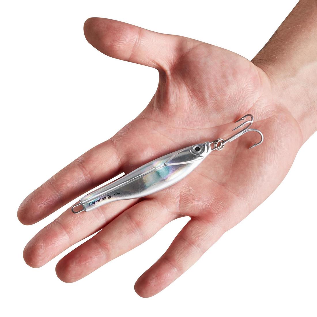 Cucharilla Pesca Señuelos Seaspoon Plata 80 g - Image 5