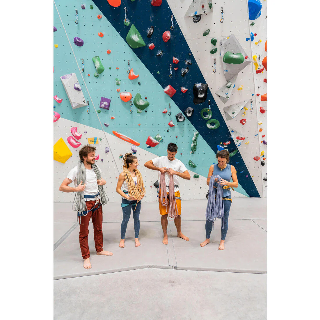 Cuerda de escalada 10 mm x 35 m - Klimb Gym naranja - Image 6