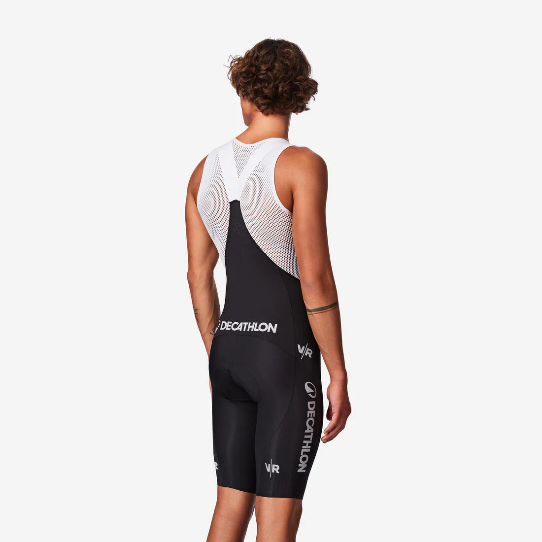 Culotte Ciclismo Carretera RCR-R 5 Decathlon CMA CGM Hombre Corto Réplica - Image 2