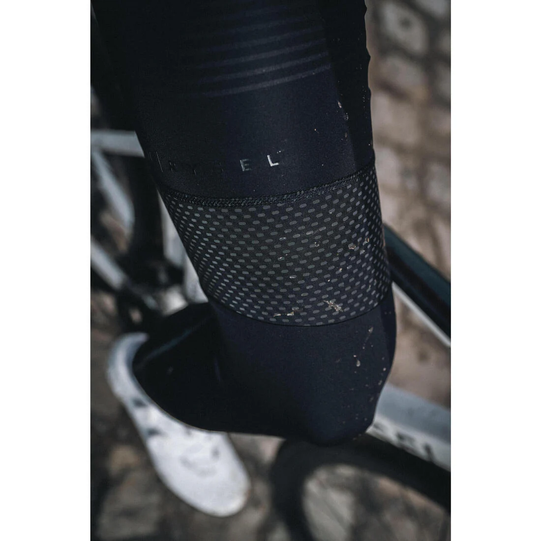 Culotte ciclismo largo entretiempo hombre Racer negro - Image 10