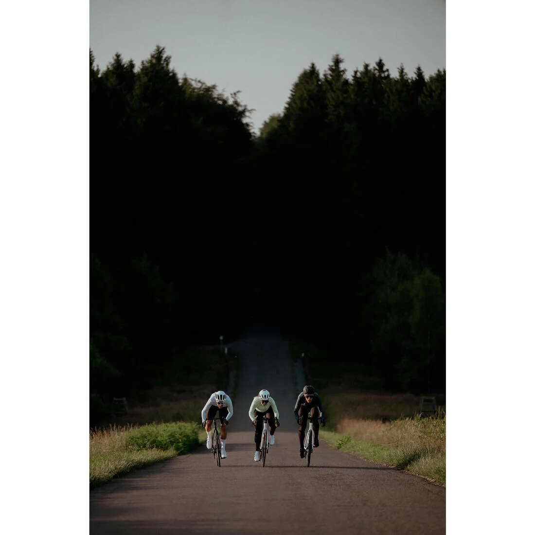 Culotte ciclismo largo entretiempo hombre Racer negro - Image 6