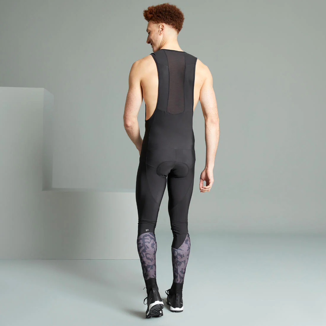 Culotte de ciclismo MTB  hombre Rockrider ST 500 negro - Image 2