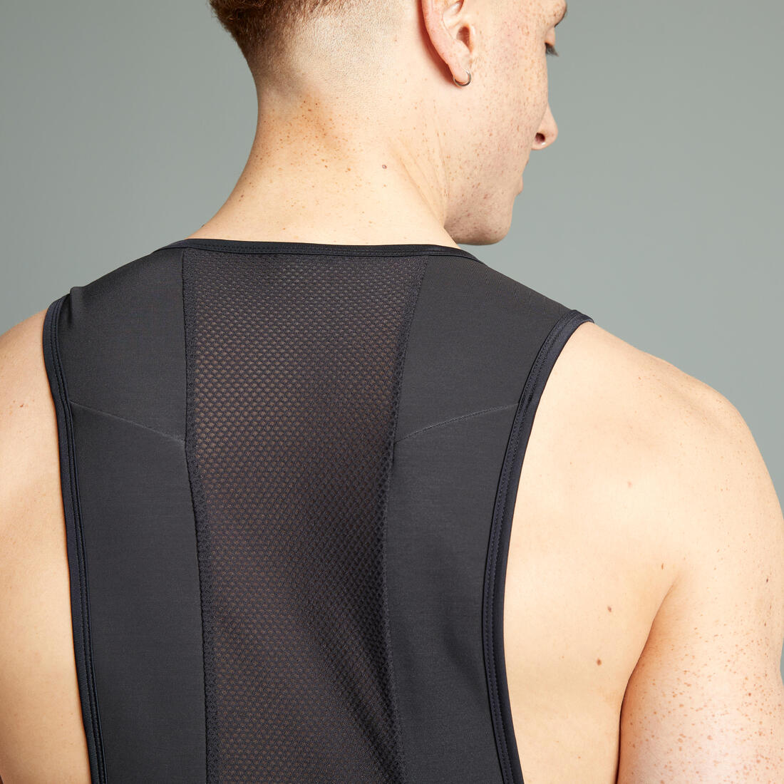 Culotte de ciclismo MTB  hombre Rockrider ST 500 negro - Image 3
