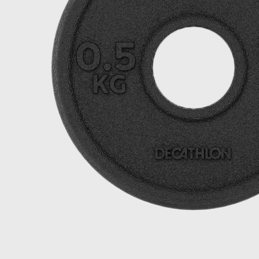 Disco Musculación 28 mm Hierro Reciclado 80 % 0,5 kg - Image 5