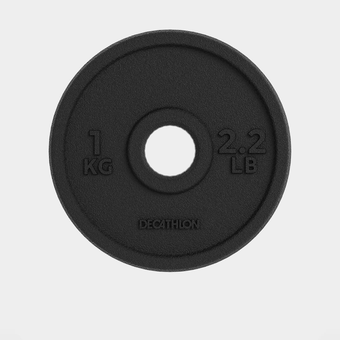 Disco Musculación 28 mm Hierro Reciclado 80 % 1 kg