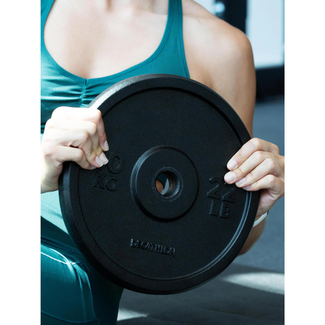 Disco Musculación 28 mm Hierro Reciclado 80 % 1 kg - Image 8