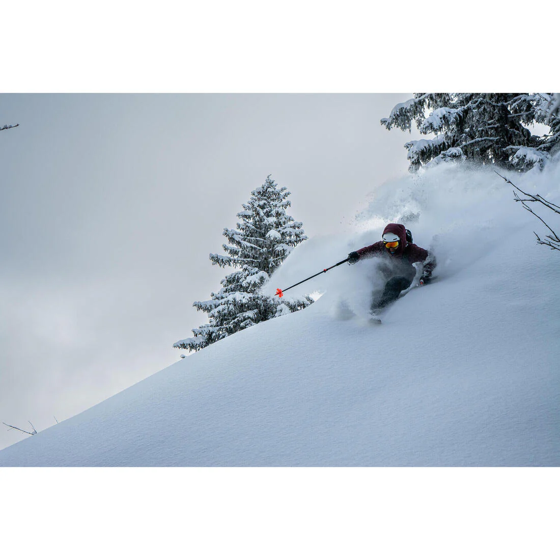 Esquís de freeride/freestyle con fijaciones Wedze Slash 100 - Image 13