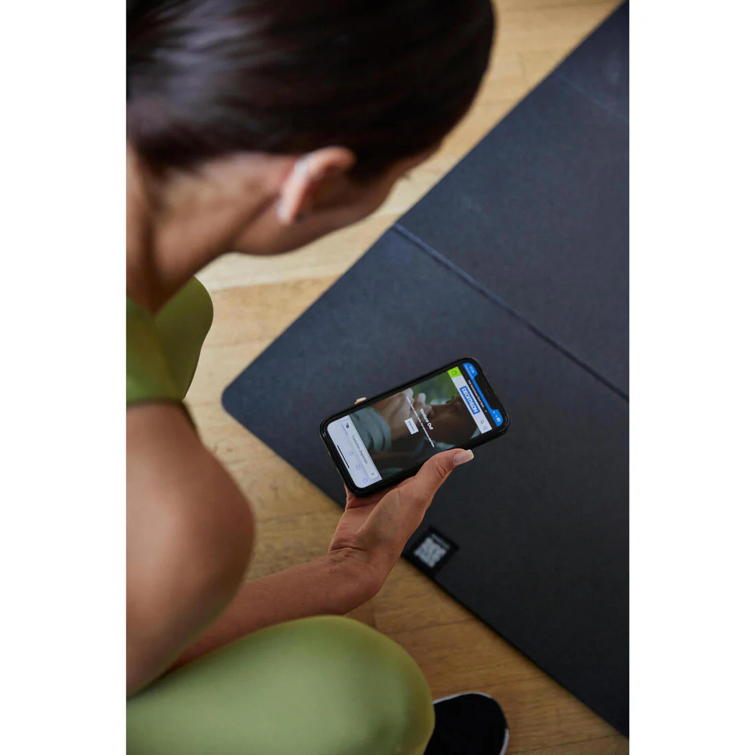 Esterilla Fitness Negro 8 mm Resistente Plegable Interior/Exterior - Image 5