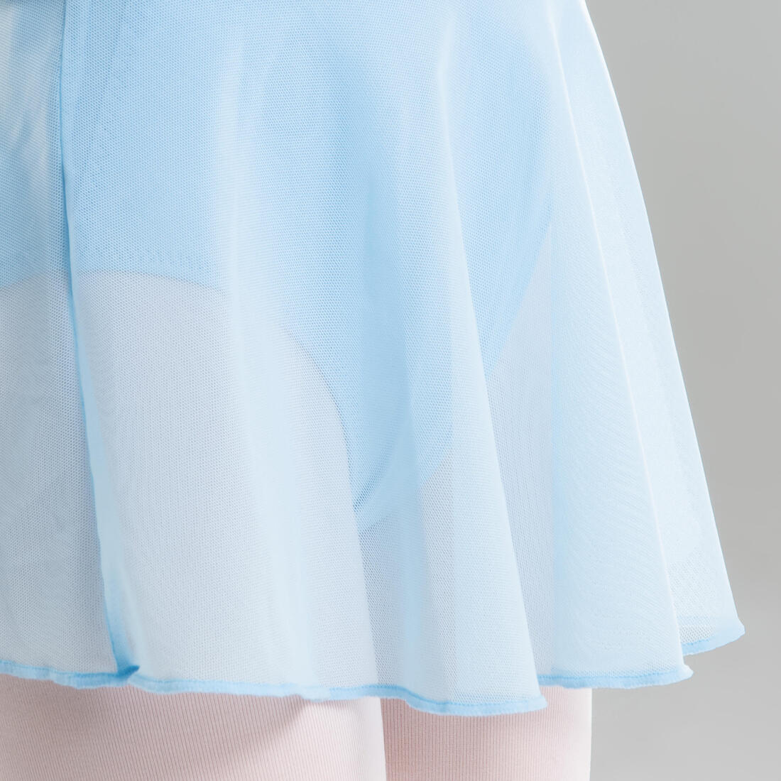 Falda Ballet Domyos Niña Gasa Azul Claro - Image 5