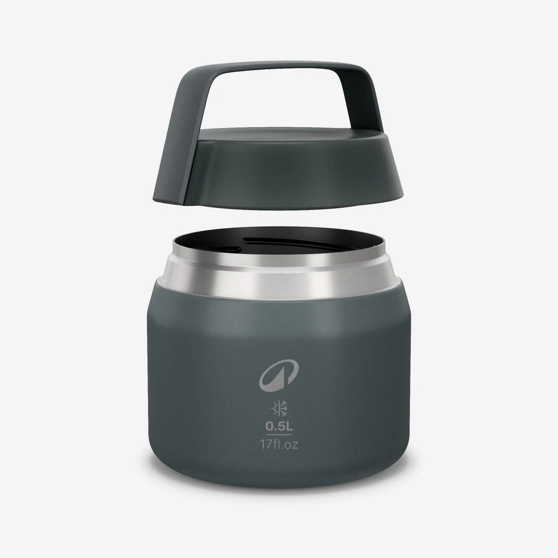Fiambrera 900 isotérmica acero inoxidable 0,5L para camping, senderismo/trekking - Image 2