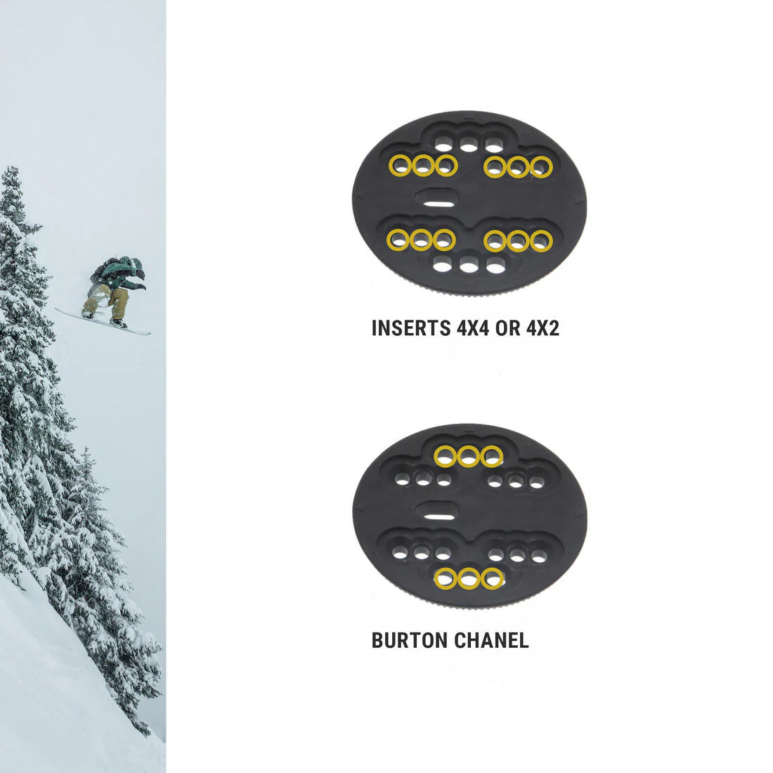 Fijaciones snowboard pista / allmountain Hombre Dreamscape SNB 100 - Image 9