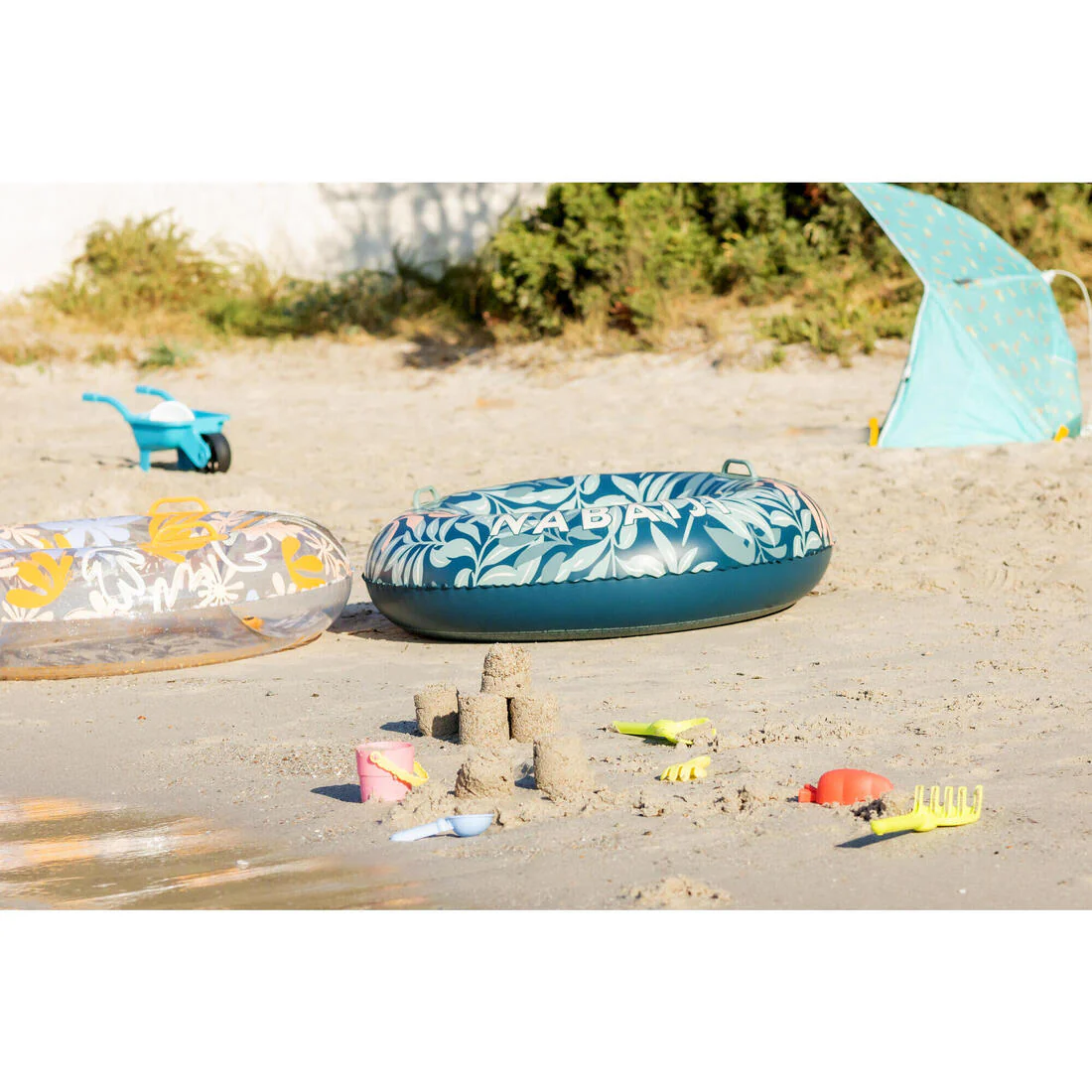 Flotador hinchable grande 92cm adultos (máx 90kg) con asas - Image 14