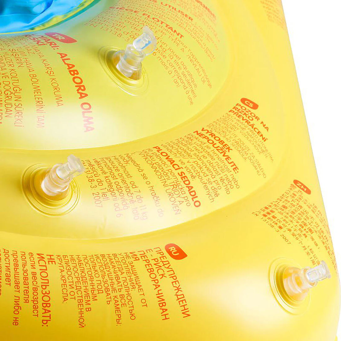 Flotador Piscina Bebés 7-11 kg Amarillo Asiento Asas - Image 14