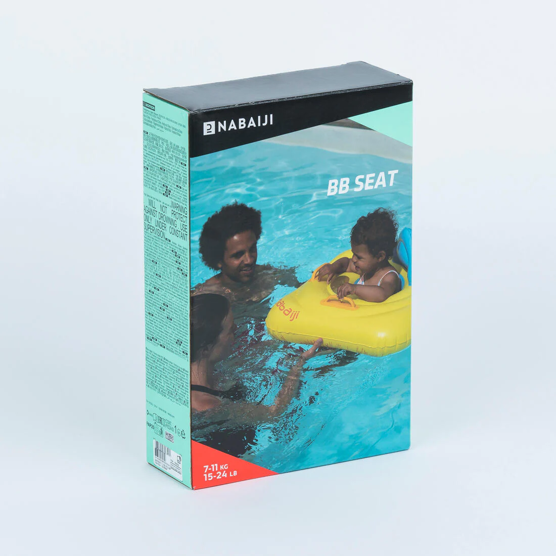 Flotador Piscina Bebés 7-11 kg Amarillo Asiento Asas - Image 7