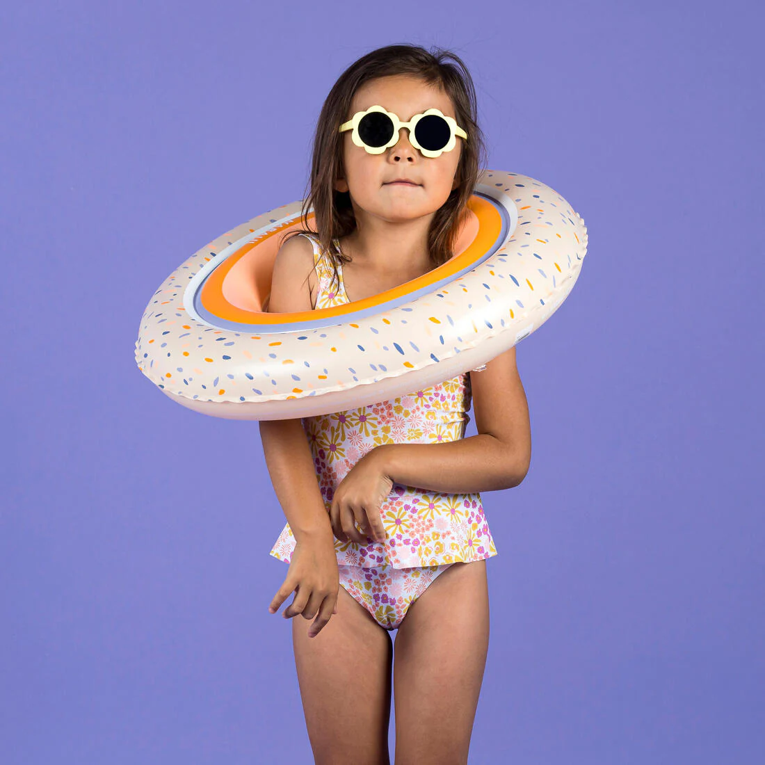 Flotador Piscina Hinchable Beis Estampado Sabana 51 cm - Image 4