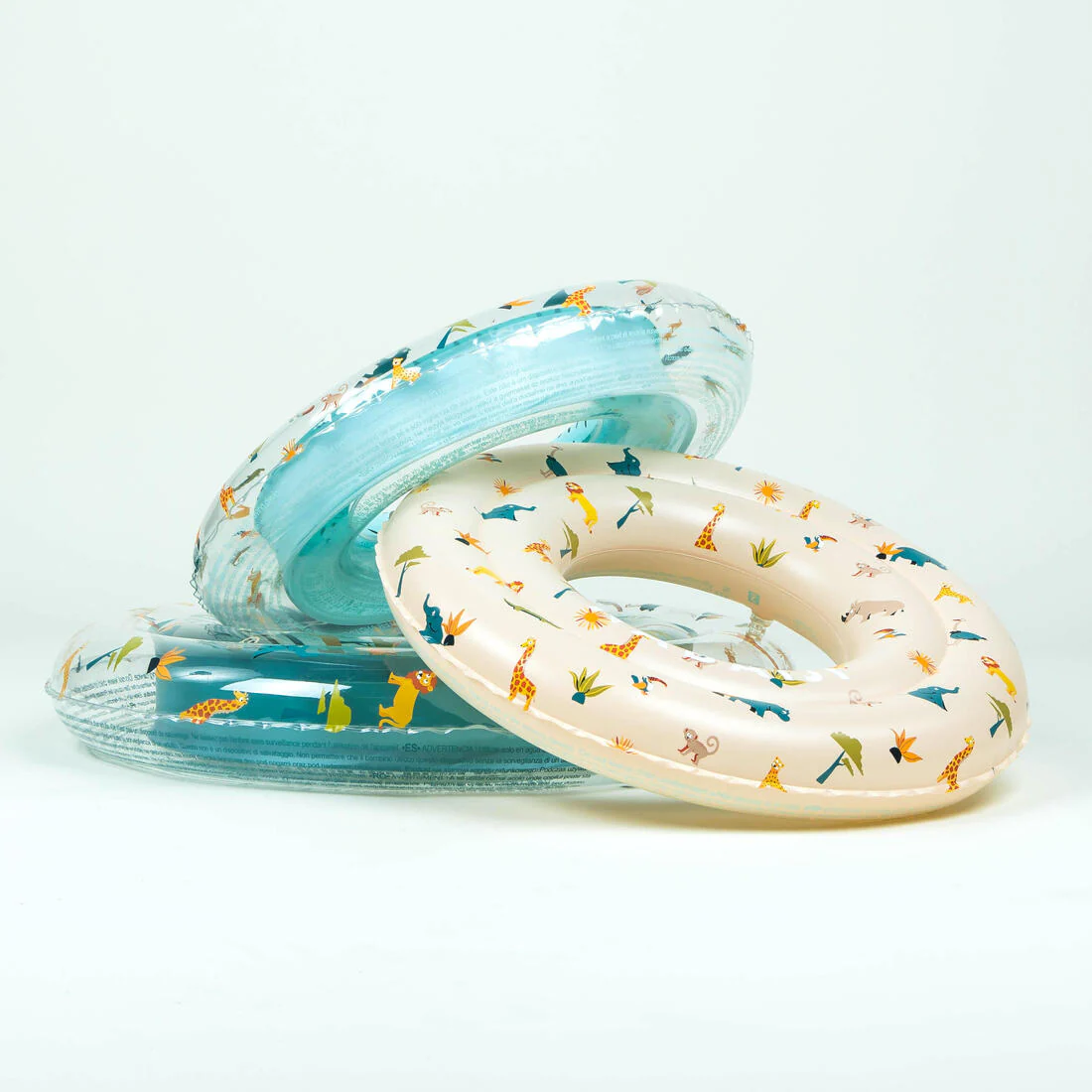 Flotador Piscina Hinchable Transparente Estampado Sabana 65 cm - Image 14