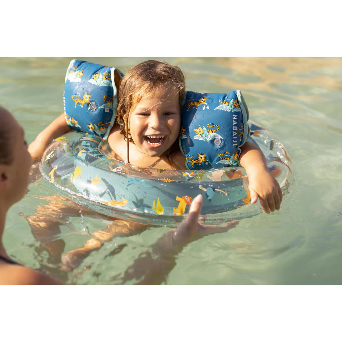 Flotador Piscina Hinchable Transparente Estampado Sabana 65 cm - Image 21
