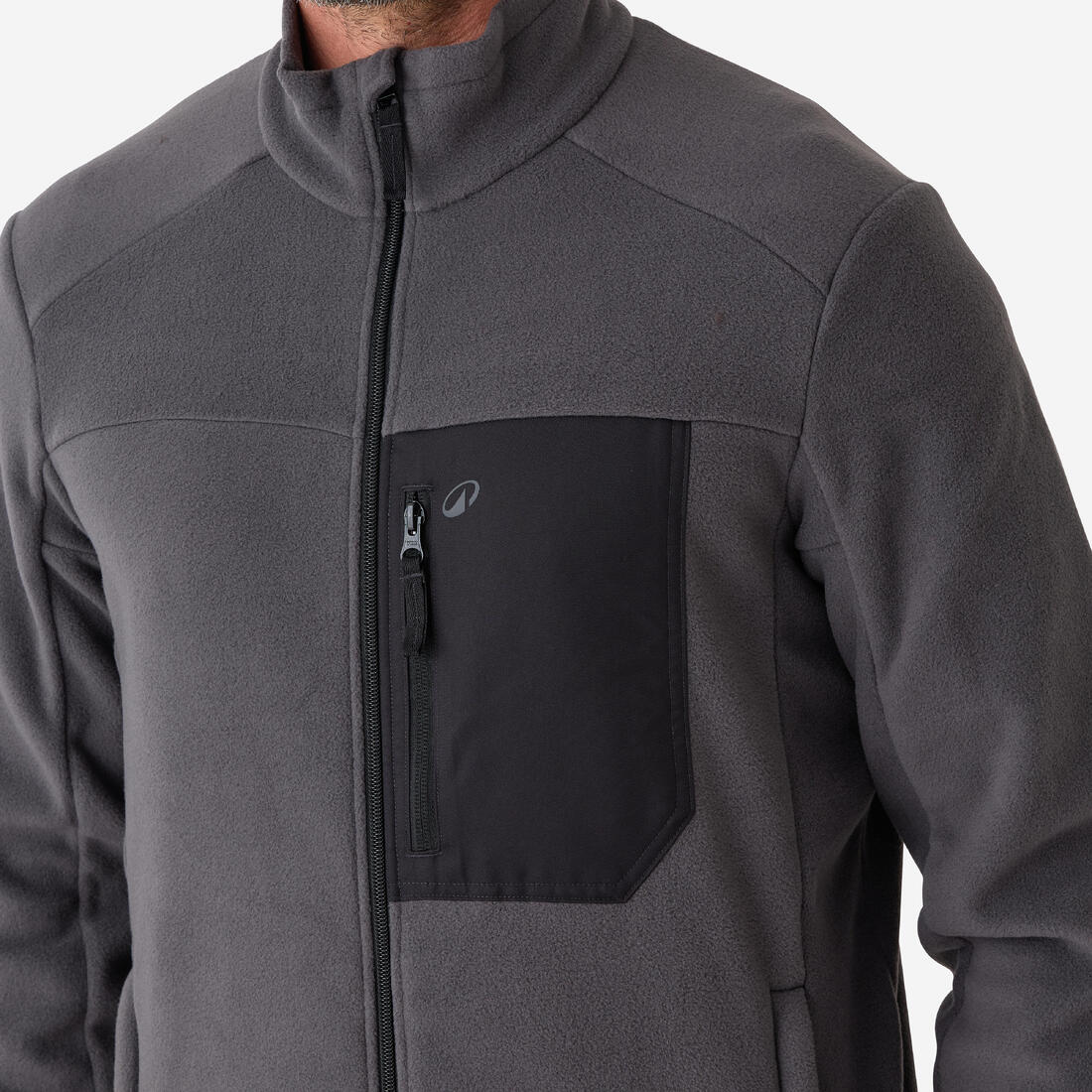 Forro Polar Solognac 500 Hombre Térmico Camuflaje verde militar - Image 8