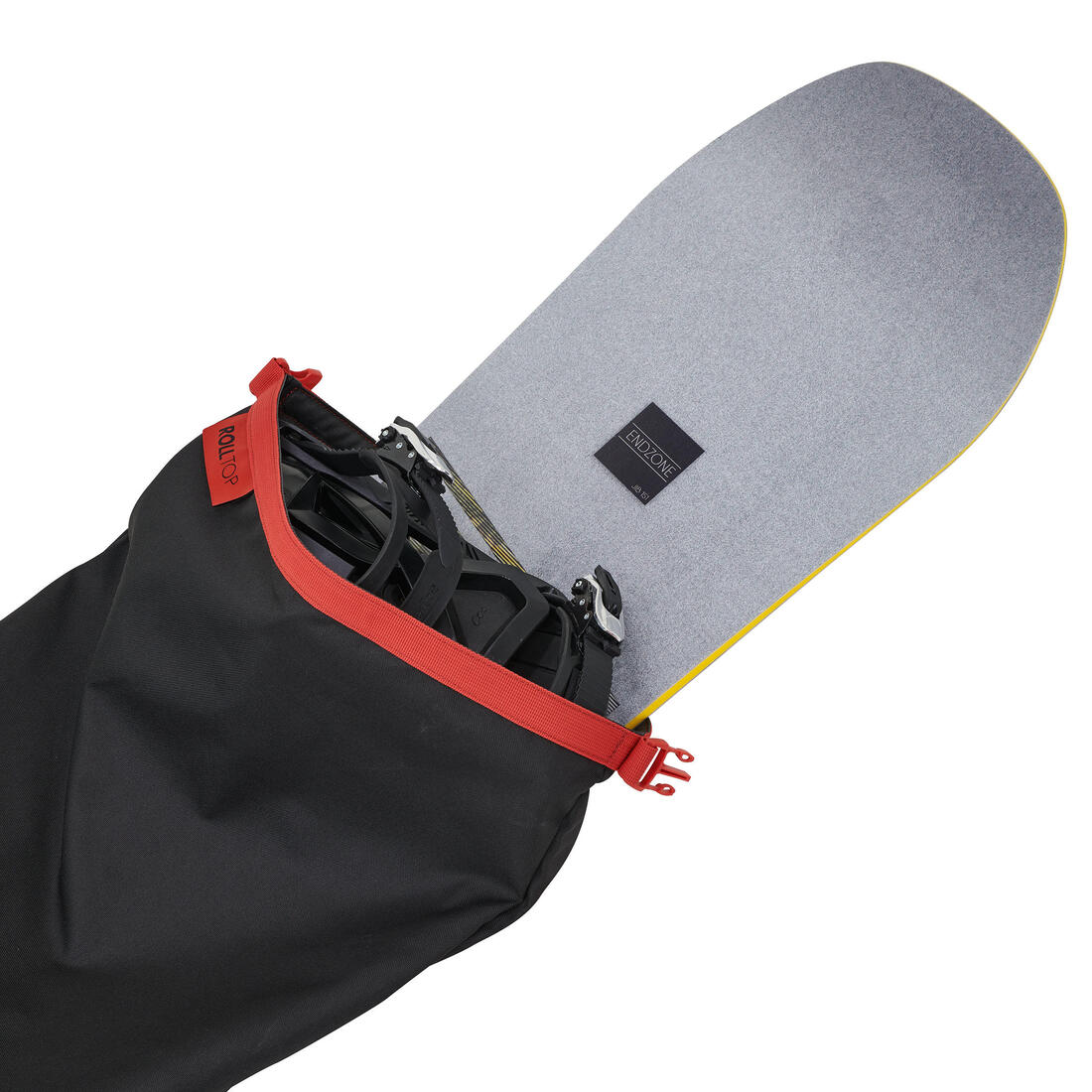 Funda de viaje para 2 pares de esquís o tabla de snowboard Wedze 100 - Image 4