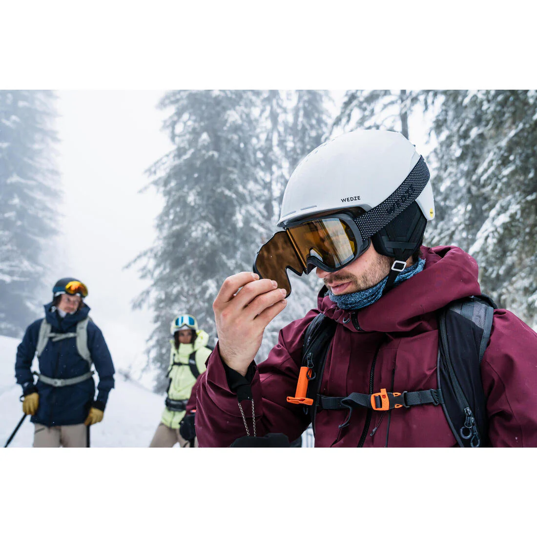 Gafas de esquí y snowboard adulto y niños pantalla intercambiable Wedze G500 I - Image 5